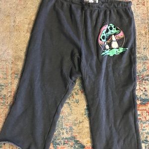 Wildfox mushroom joggers Nwt
